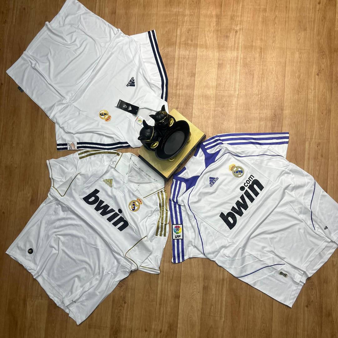 All Real Madrid Retro Kits